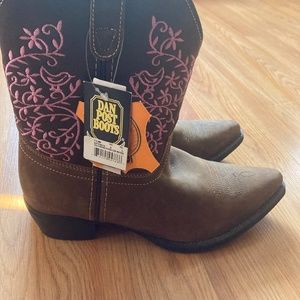 Dan post cowgirl boots|| pink Marisa style